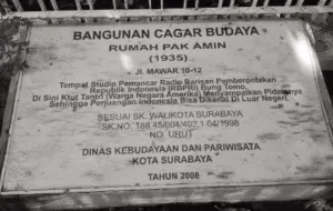Presiden Prabowo, Situs Bersejarah Radio Bung Tomo , Gerindra Surabaya