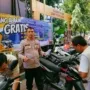 Pasang Alarm Gratis di Polsek Wonocolo Sepuluh Pendaftar Pertama Diberi Bonus Buah Durian