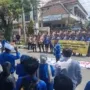Polres Lamongan Berikan Pelayanan Humanis, Aksi Unjuk Rasa PC PMII di DPRD Kondusif
