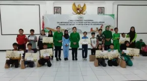 Angkat Nilai Kebersamaan, Persit KCK Cabang XXI Dim 0807 Gelar Permainan Tradisional