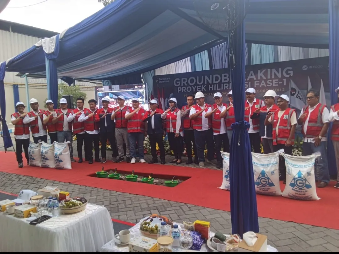 Groundbreaking Proyek Hilirisasi Fase I, PT Garam Bangun Pabrik Garam Olahan Segoromadu 2 di Gresik