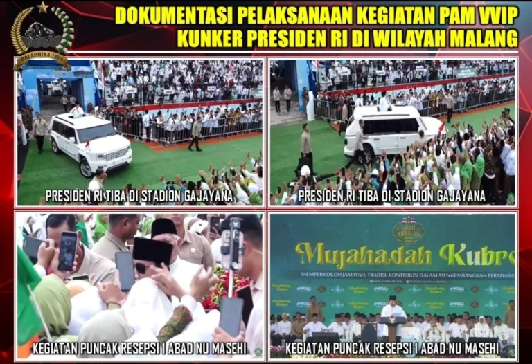 Pangdam V Brawijaya Pimpin PAM VVIP Kunjungan Kerja Presiden RI di Malang