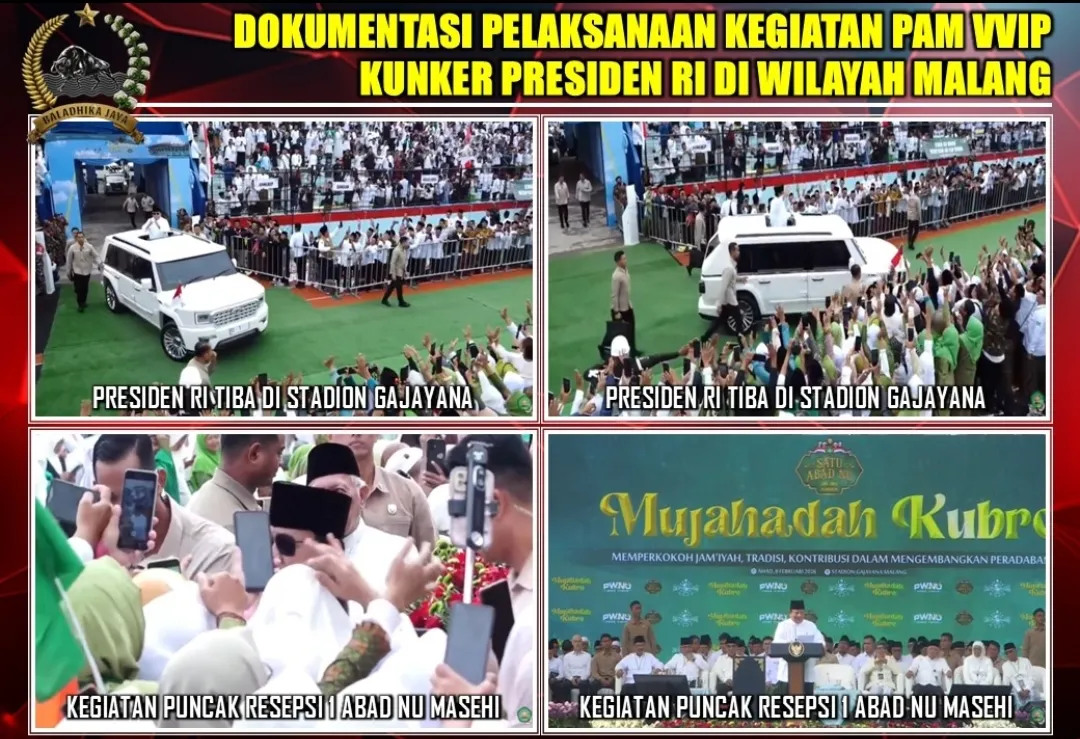 Pangdam V Brawijaya Pimpin PAM VVIP Kunjungan Kerja Presiden RI di Malang