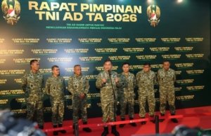 Pangdam V/Brawijaya Paparkan Program Unggulan Strategis dalam Rapim TNI AD 2026