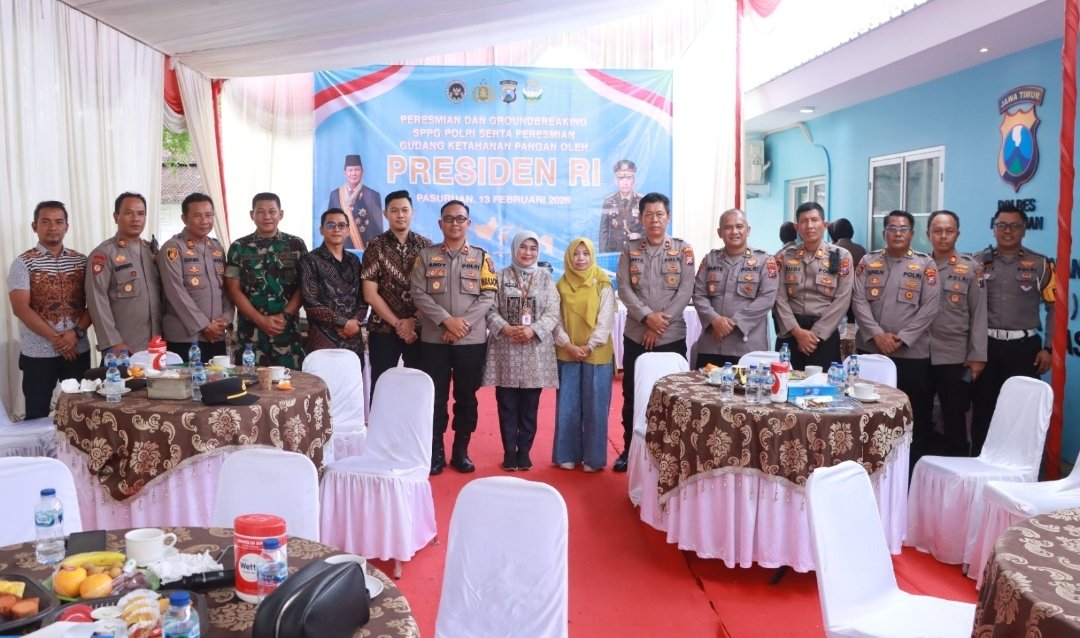 Polres Pasuruan Ikuti Peresmian dan Groundbreaking SPPG Polri oleh Presiden RI 1 Polres Pasuruan Ikuti Peresmian dan Groundbreaking SPPG Polri oleh Presiden RI