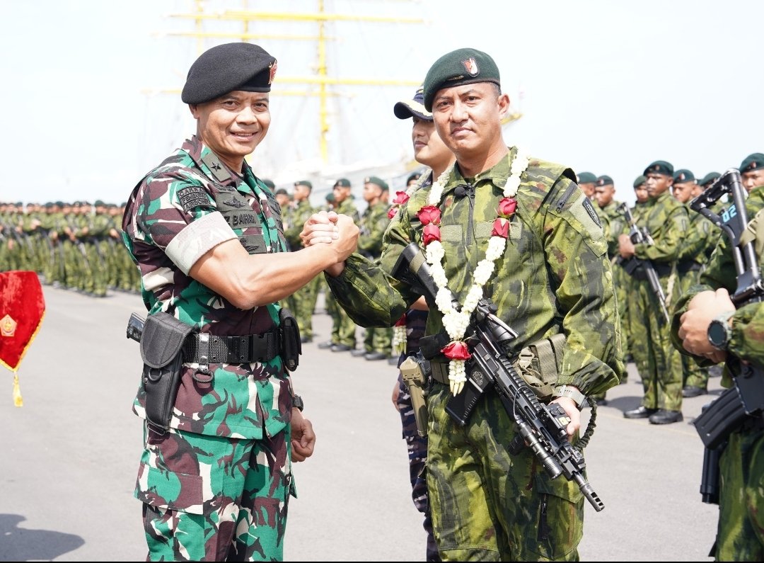 Kasdam V/Brawijaya Apresiasi Dedikasi Satgas Yonif 500/Sikatan Usai Operasi di Perbatasan RI–PNG