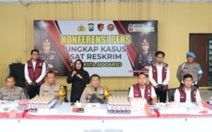Polresta Sidoarjo Bongkar Pengoplosan LPG Subsidi Jadi Gas Portabel