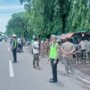 Satlantas Polres Pasuruan Tertibkan PKL dan Parkir Liar di Bundaran Sirkel Gempol