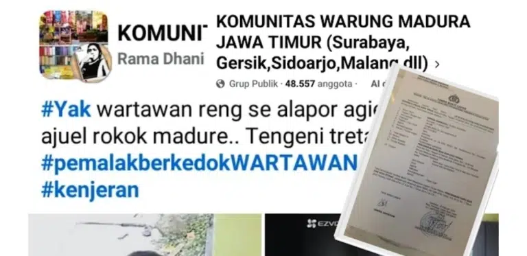 Penyebaran Rekaman CCTV Wartawan Disebar Tanpa Izin, Jurnalis Surabaya Lapor ke Polrestabes Surabaya: “Jangan Main-Main Dengan Profesi Kami”, 