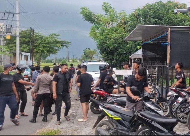 Polres Probolinggo Bubarkan Balap Liar di Besuk, 21 Unit Motor Diamankan