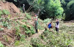 Talud Jatiprahu Longsor, Warga Bantaran Sungai Diminta Waspada