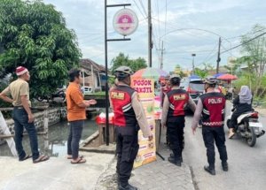 Sat Samapta Polres Pasuruan Patroli Asmara Senja di Gempeng–Bangil, Pedagang Takjil Dihimbau Jaga Kamtibmas