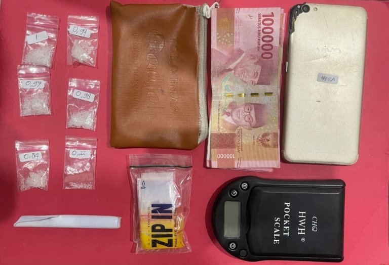 Satresnarkoba Polres Pasuruan Amankan Pengedar Sabu di Gajahbendo, Terancam Hukuman Seumur Hidup