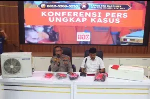 Polres Probolinggo Kota Amankan Tersangka Spesialis Pembobol Sekolah dan Perkantoran