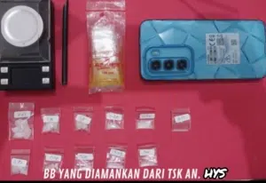 Perangi Narkoba! Polres Pasuruan Tangkap Pengedar dan 11 Kantong Sabu