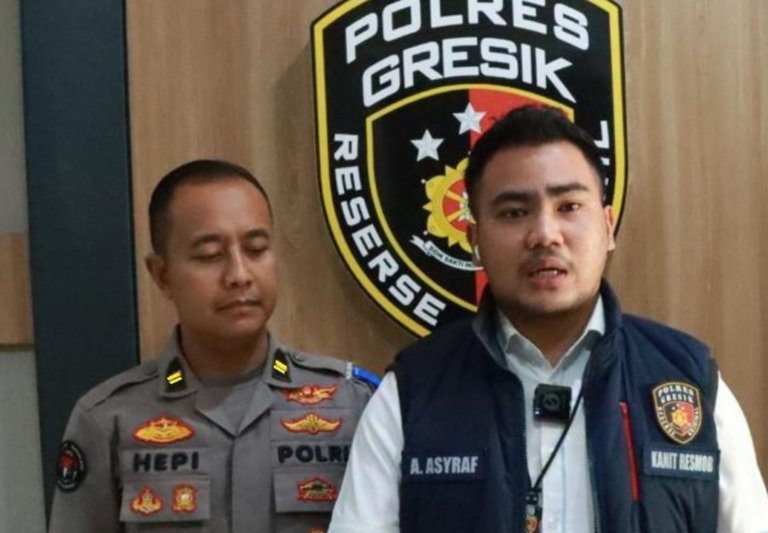 Kurang dari 24 Jam, Polres Gresik Amankan Tersangka Penganiayaan Saat Patrol Sahur