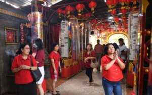 Kelenteng ,Surabaya ,Tahun Baru Imlek