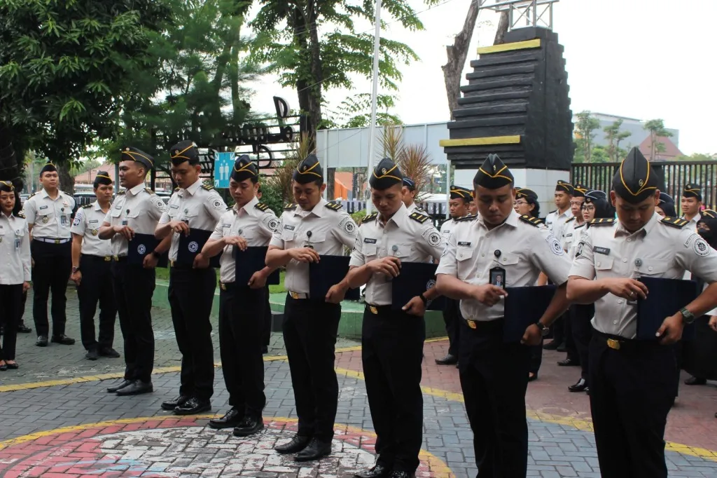 Naik Pangkat, 7 Petugas Lapas Sidoarjo Didorong Tingkatkan Kinerja