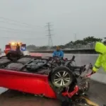 Kecelakaan Beruntun di Tol Jagorawi