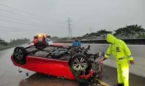 Kecelakaan Beruntun di Tol Jagorawi
