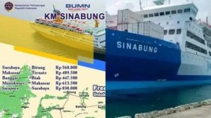 Jadwal Pelayaran Kapal KM Buana Express di Wilayah Sulawesi Tenggara