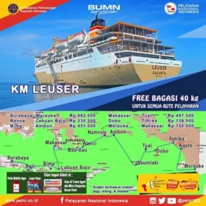Jadwal Kapal Pelni Rute Ambon ke Baubau Bulan Februari 2026