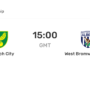 Laga Penting dalam Sejarah Piala FA: Norwich City vs West Bromwich Albion
