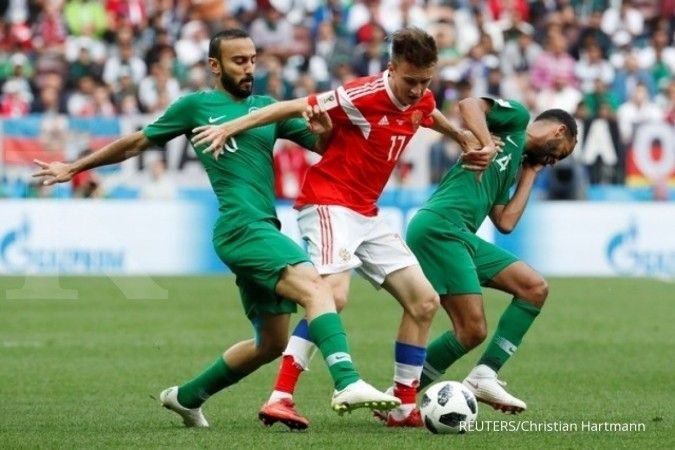 Persiapan untuk Pertandingan Sepak Bola Internasional Antara Arab Saudi dan Mesir 1 Arab Saudi dan Mesir