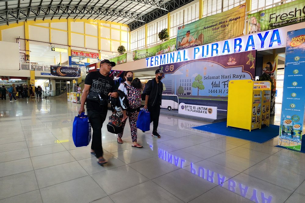 Tarif Bus Ekonomi di Terminal Purabaya Tetap Normal Selama Lebaran 2026
