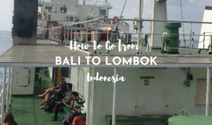Bali to Lombok