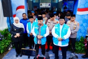 Silaturahmi Ramadhan Bareng KSPSI di Jatim, Kapolri Ajak Buruh Bersatu Dukung Upaya Perdamaian Presiden