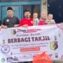 250 Takjil Dibagikan di Surabaya, Jurnal Peristiwa.ID Ajak Media dan Komunitas Berbagi