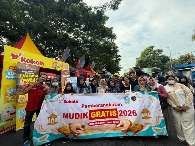 Dukung Mudik Gratis Jatim, Kokola Group Konsisten Tebar Kebahagiaan untuk Ribuan Pemudik