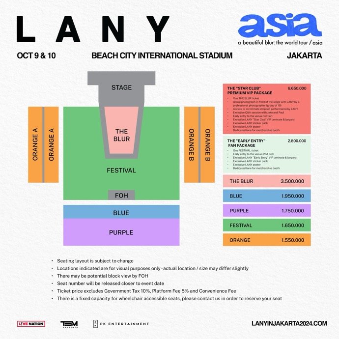 LANY Kembali ke Jakarta dalam Tur Dunia “The Soft World Tour”