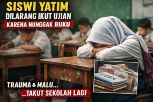Miris! Lagi Siswi Yatim SD di Surabaya Diduga Dilarang Ikut Ujian, Trauma hingga Tak Mau Sekolah