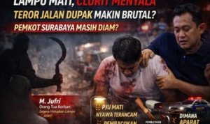 PJU Mati jalan dupak