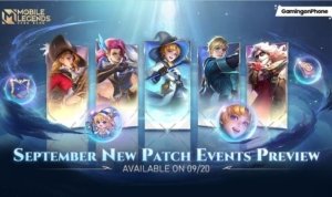 Mobile Legends September Patch Update Events