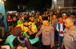 Momen Kapolri Interaksi-Serap Aspirasi Ojol di Kedai Ado Presisi