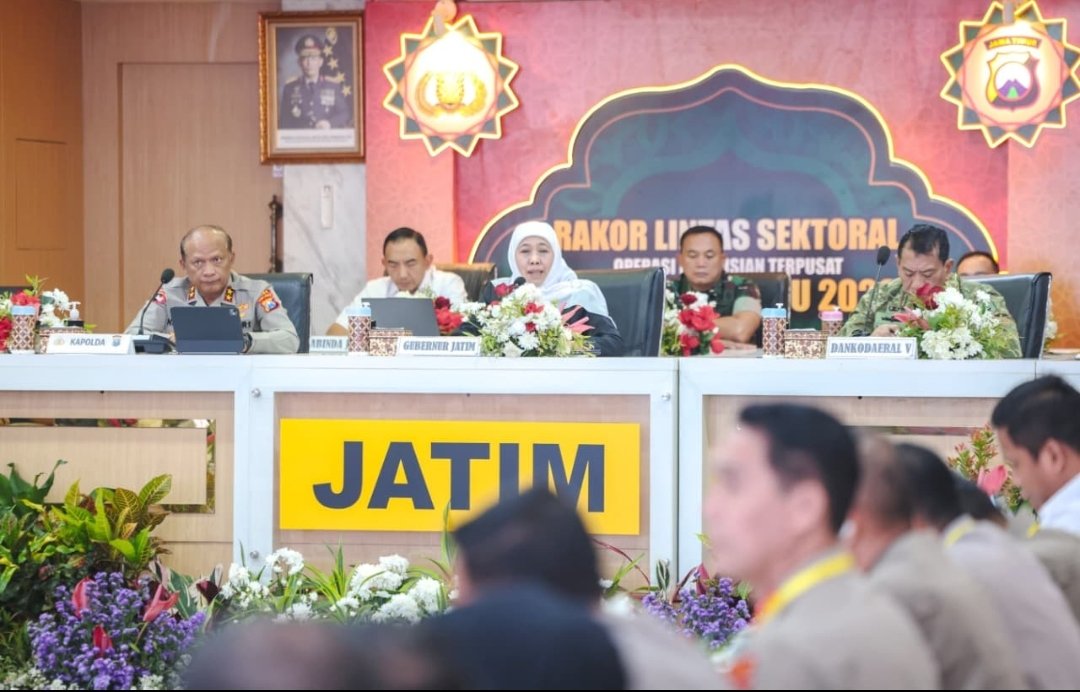 Pimpin Rakor Lintas Sektoral Jelang Operasi Ketupat Semeru 2026, Kapolda Jatim Tekankan Sinergi Pengamanan Nyepi dan Idul Fitri