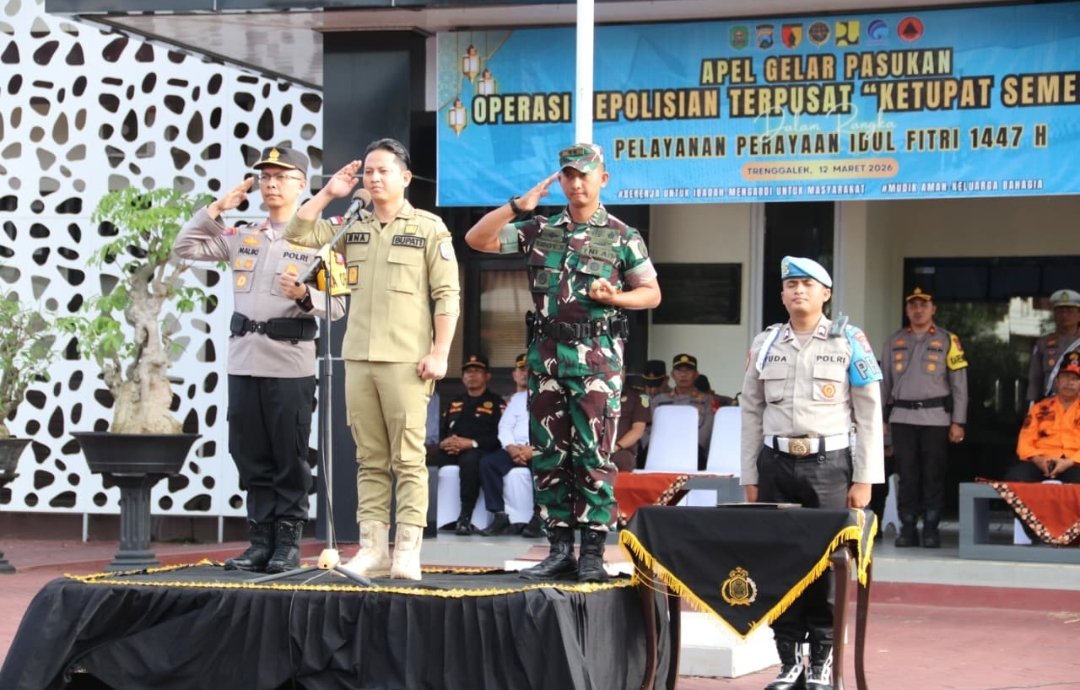 TNI–Polri dan Pemkab Trenggalek Siap Amankan Mudik Lebaran 2026