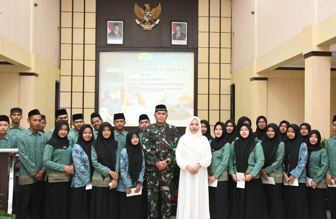 Korem 081/DSJ Gelar Nuzulul Quran dan Buka Puasa dengan Anak-Anak Panti Asuhan