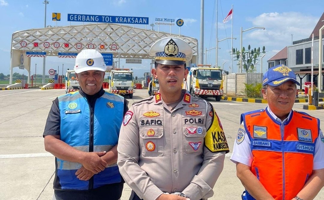 Ruas Tol Prosiwangi Dibuka Fungsional Polres Probolinggo Siapkan Pos Pelayanan di Exit Tol