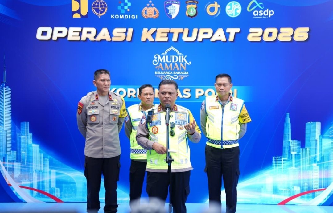 Arus Mudik Baru 25 Persen Tinggalkan Jakarta, Kakorlantas Tegaskan Keselamatan Prioritas Operasi Ketupat 2026