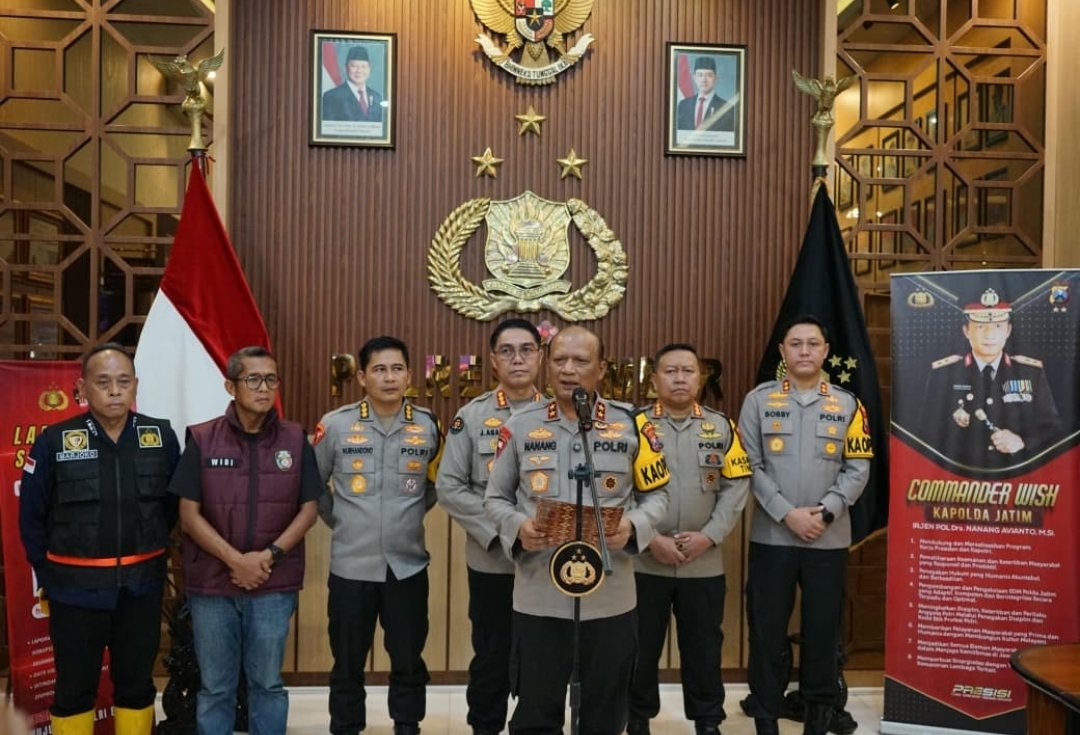 Polda Jatim Pastikan Situasi Terkendali dan Tidak Ada Korban Jiwa pasca Ledakan di Masjid Jember