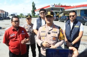 Polres Gresik Pantau SPBU Pastikan Stok Aman di Libur Lebaran
