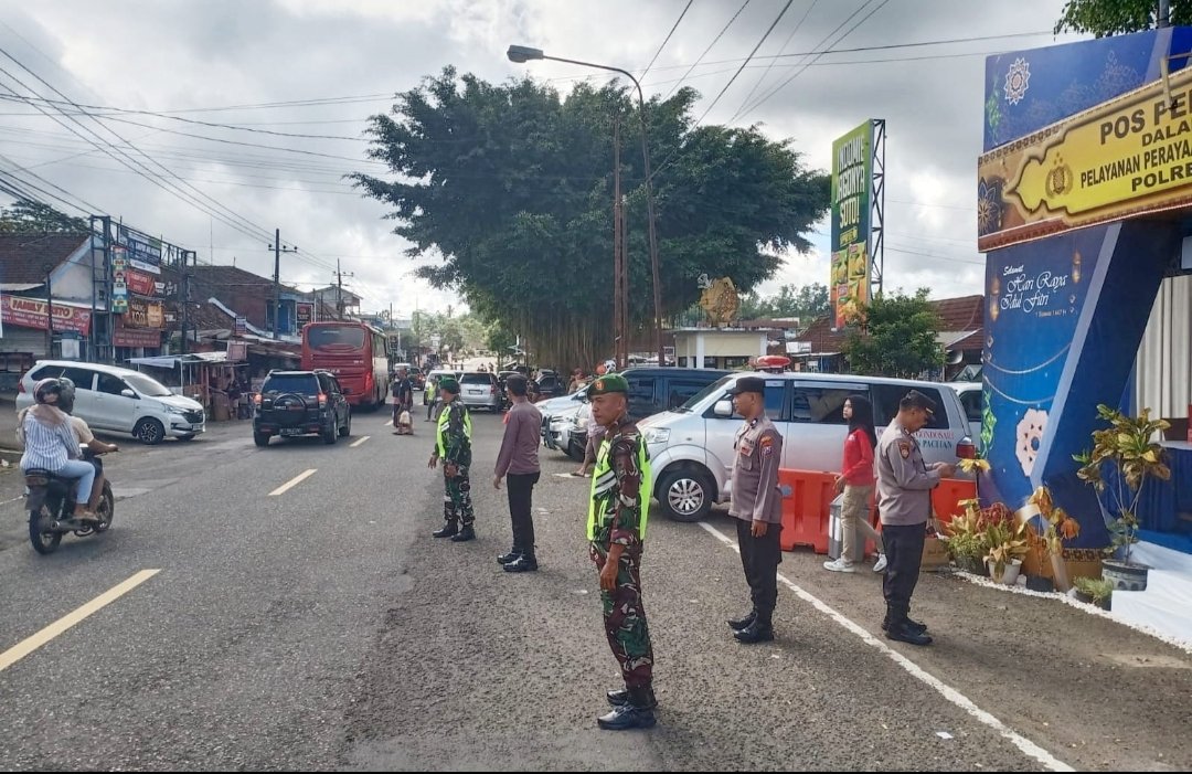 Ribuan Personel Diterjunkan, Korem 081/DSJ Fokus Amankan Libur Lebaran di Mataraman Jawa Timur