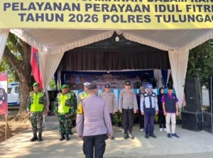 Wisata Pantai Jadi Magnet Lebaran, Aparat Gabungan Amankan Jalur JLS Tulungagung