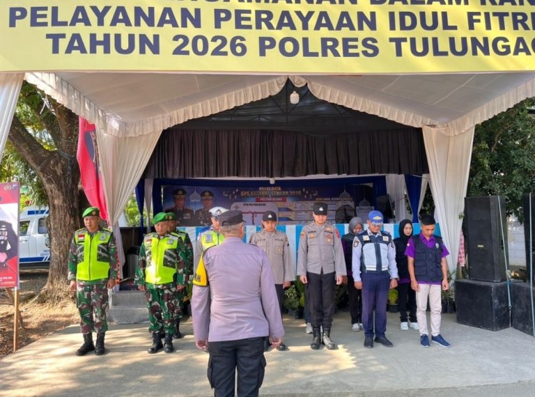 Wisata Pantai Jadi Magnet Lebaran, Aparat Gabungan Amankan Jalur JLS Tulungagung