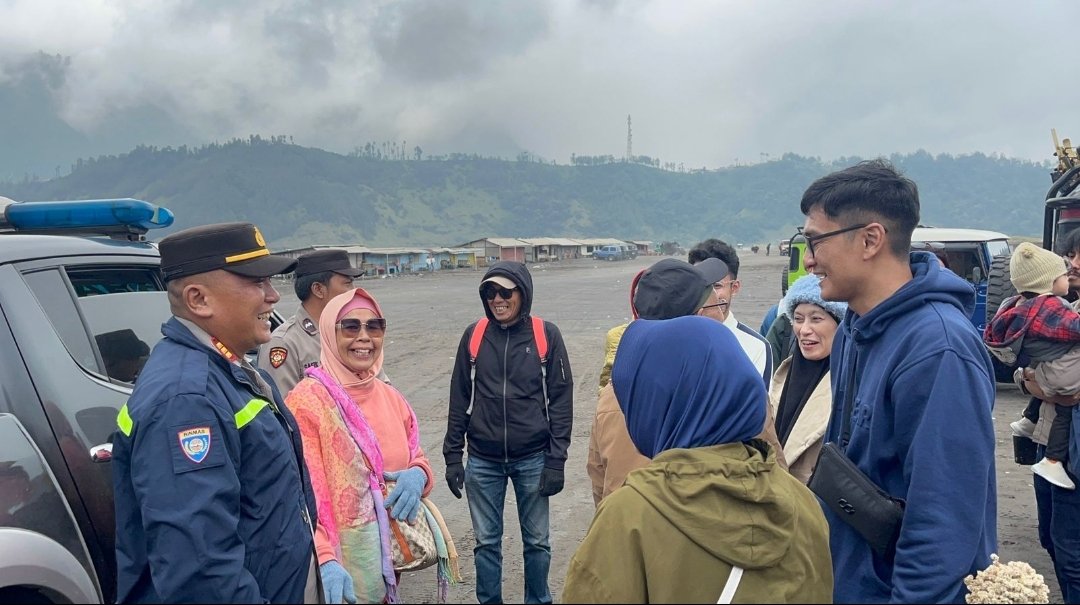 Libur Lebaran Polres Probolinggo Intensifkan Patroli di Gunung Bromo