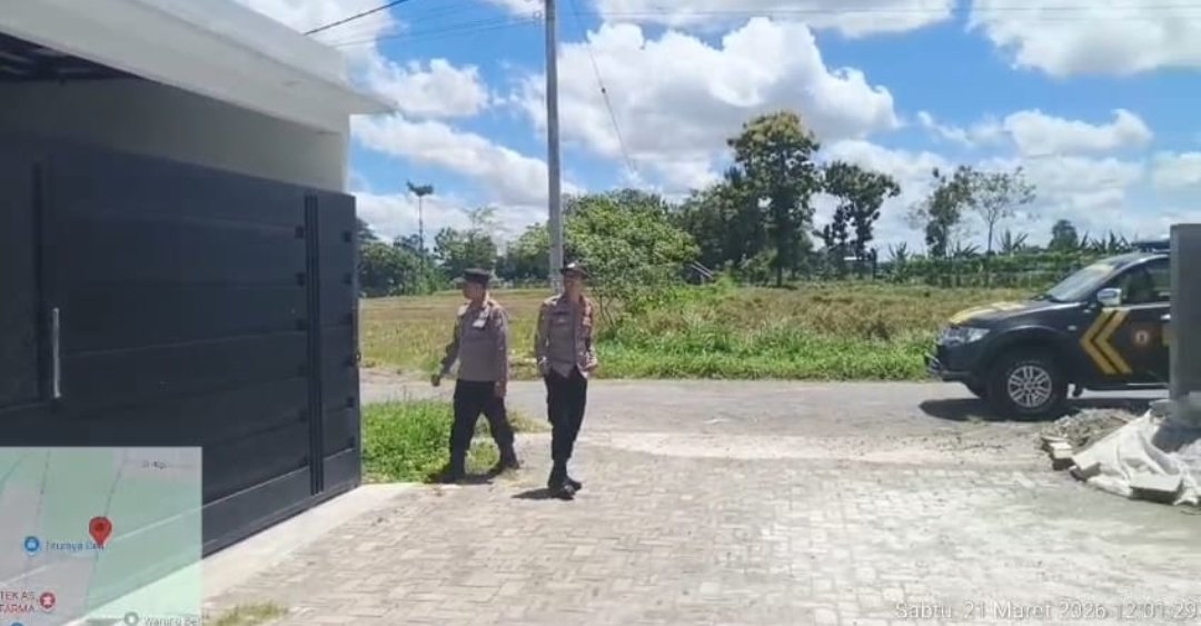 Polres Blitar Intensifkan Patroli Pemukiman Rumah Kosong Selama Ops Ketupat 2026